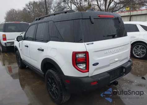 2025 Ford Bronco Sport Badlands z USA, uszkodzony, nr VIN 3FMCR9DA4SRE04959